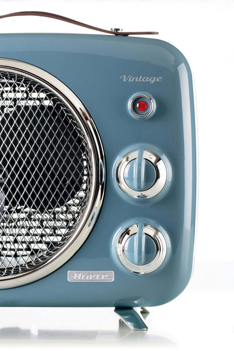 مروحة تدفئة وتبريد Ariete Vintage 808 بقدرة 2000 واط - أزرق