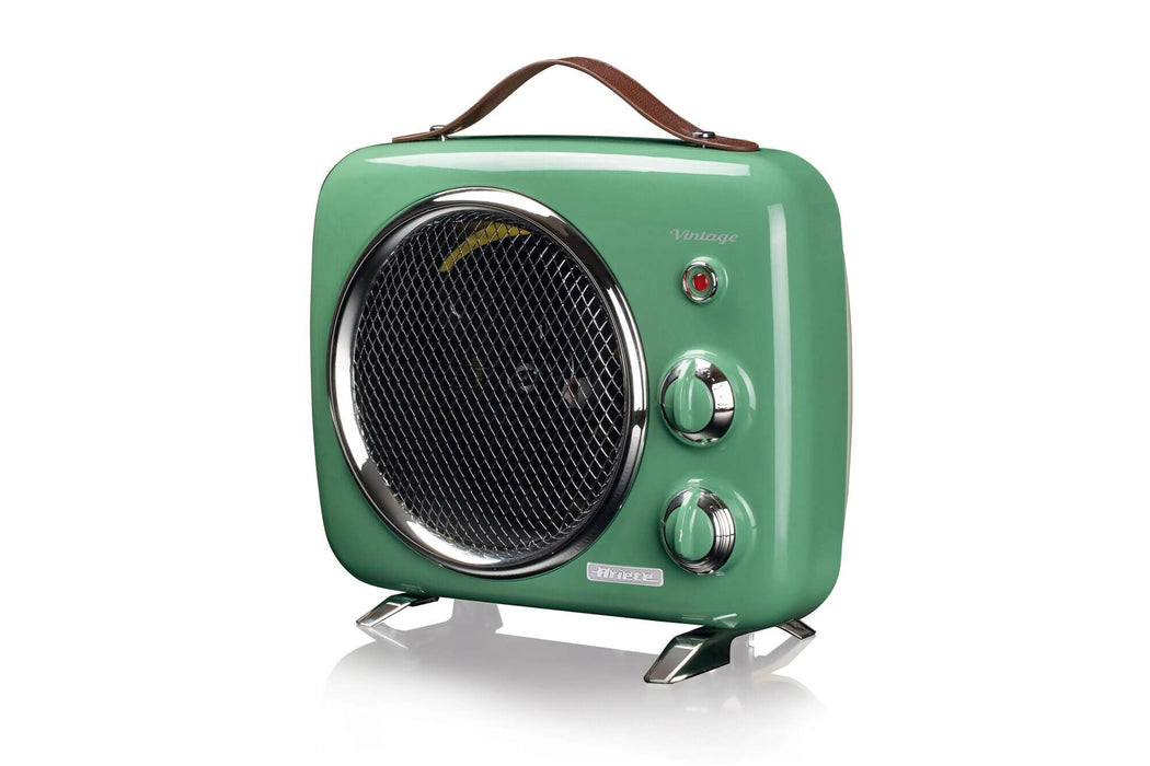مروحة تدفئة وتبريد Ariete Vintage 808 بقدرة 2000 واط - أخضر