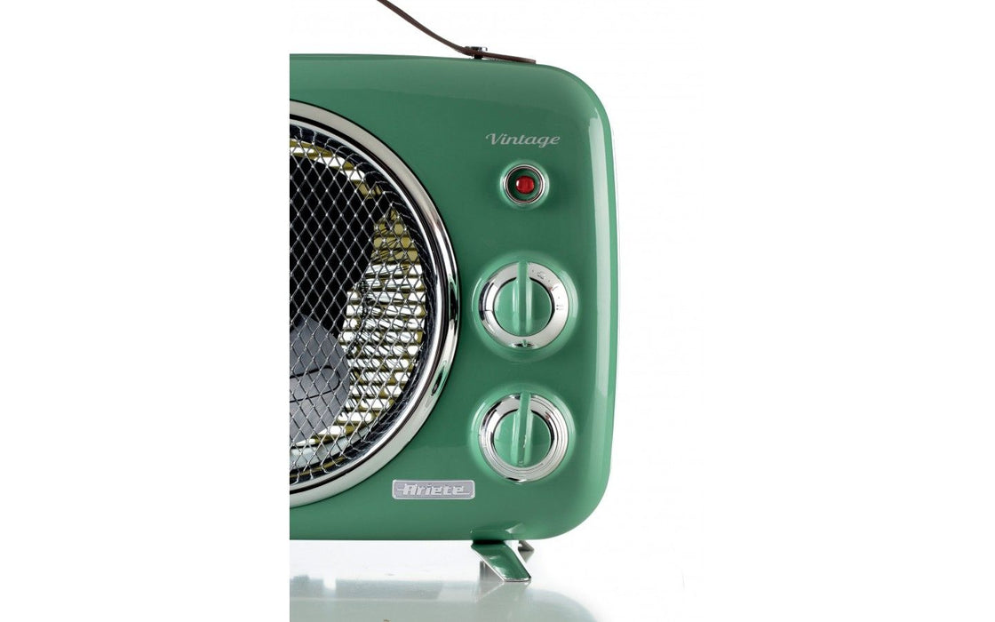 مروحة تدفئة وتبريد Ariete Vintage 808 بقدرة 2000 واط - أخضر