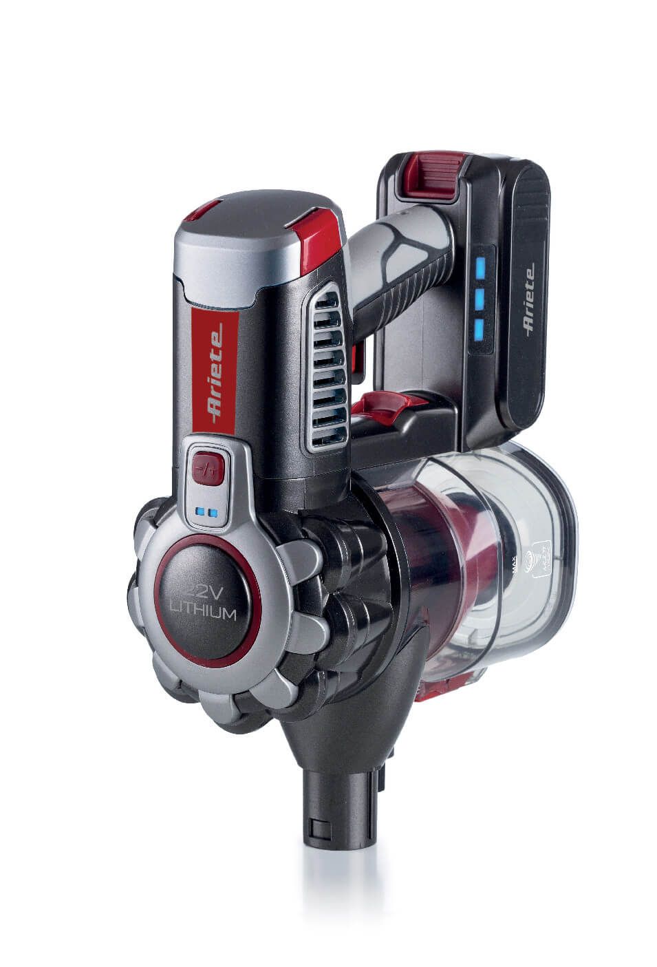 Ariete 2-in-1 Cordless Vacuum Cleaner | High Suction Power and Deep Cleaning for All Surfaces Ariete 2-in-1 Cordless Vacuum Cleaner | High Suction Power and Deep Cleaning for All Surfaces