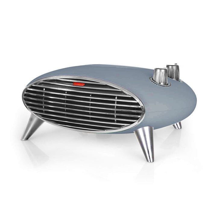 مروحة تدفئة وتبريد Ariete Vintage 8211 بقدرة 2000 واط - أزرق