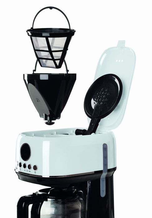 ماكينة قهوة أميريكان 12 كوب من Ariete Moderna - أبيض