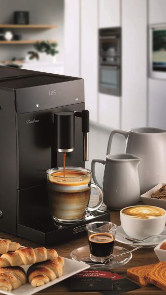 ماكينة إسبريسو مع مطحنة قهوة من Ariete Diadema - أسود