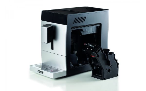 ماكينة إسبريسو مع مطحنة قهوة من Ariete Diadema - أسود وفضي
