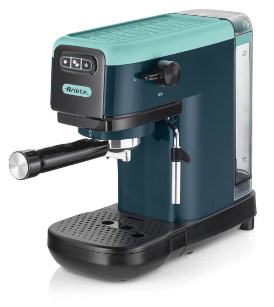 Ariete Smart Slim Espresso Machine - Aquamarine Ariete Smart Slim Espresso Machine - Aquamarine