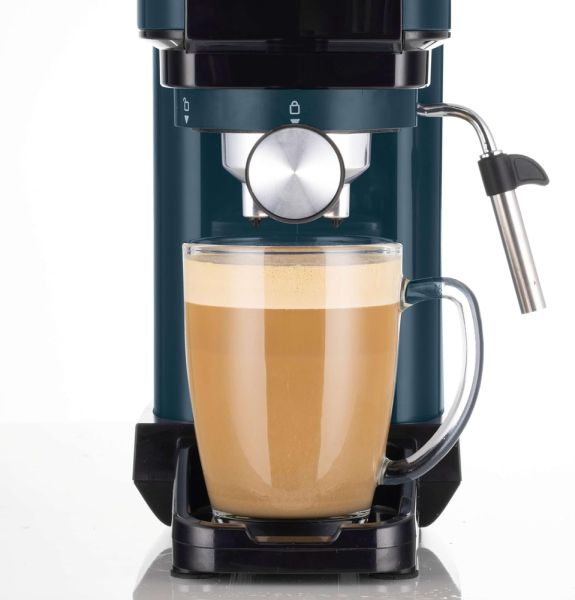 Ariete Smart Slim Espresso Machine - Aquamarine Ariete Smart Slim Espresso Machine - Aquamarine