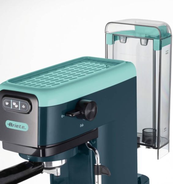 Ariete Smart Slim Espresso Machine - Aquamarine Ariete Smart Slim Espresso Machine - Aquamarine