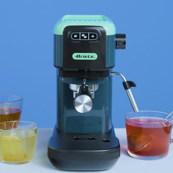 Ariete Smart Slim Espresso Machine - Aquamarine Ariete Smart Slim Espresso Machine - Aquamarine