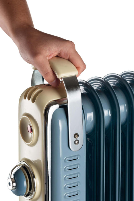 مدفأة زيت بـ 11 لوح إشعاعي Ariete Vintage 839 بقدرة 2500 واط - أزرق