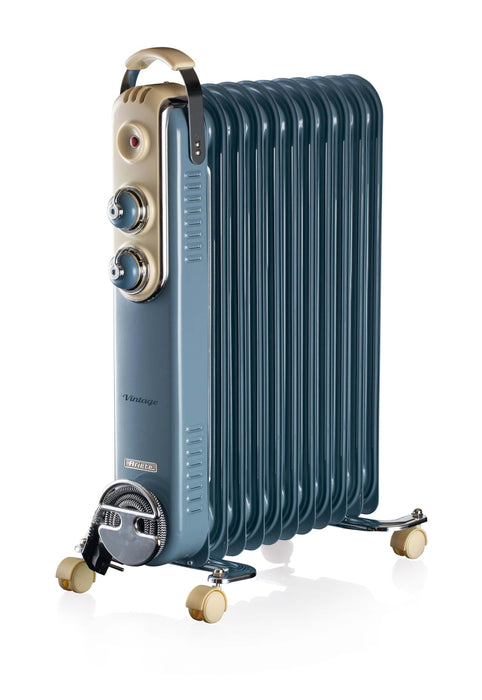 مدفأة زيت بـ 11 لوح إشعاعي Ariete Vintage 839 بقدرة 2500 واط - أزرق