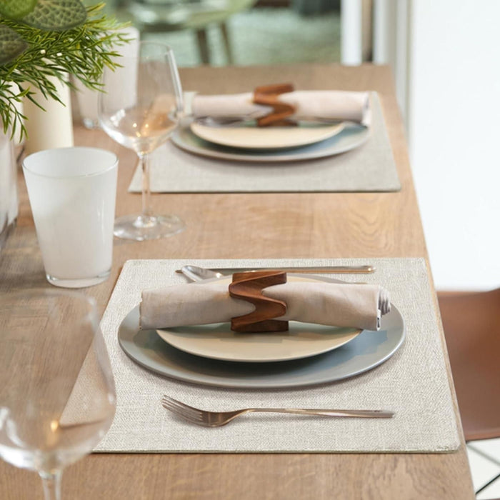 طقم مفرش صحون ومنديل طعام قطعتين من Zambaiti Chou