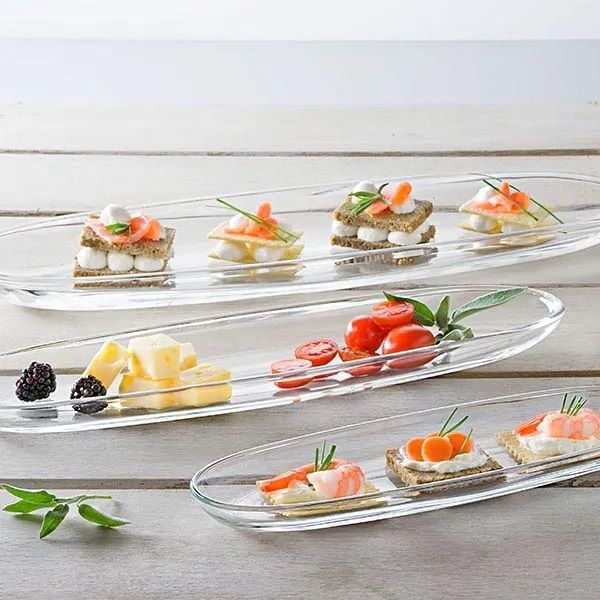 طقم 3 أطباق بيضوية من Vidivi Fence