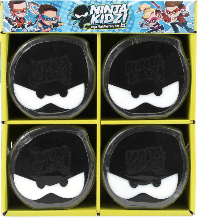 مجموعة مفاجآت نينجا كيدز الصغيرة - السلسلة 1 مع 5 مفاجآت وأداة تدريب آمنة للأطفال من Ninja Kidz