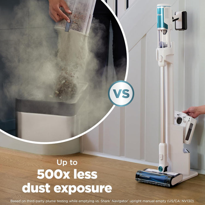 مكنسة كهربائية لاسلكية شارك خفيفة الوزن مع نظام التفريغ التلقائي