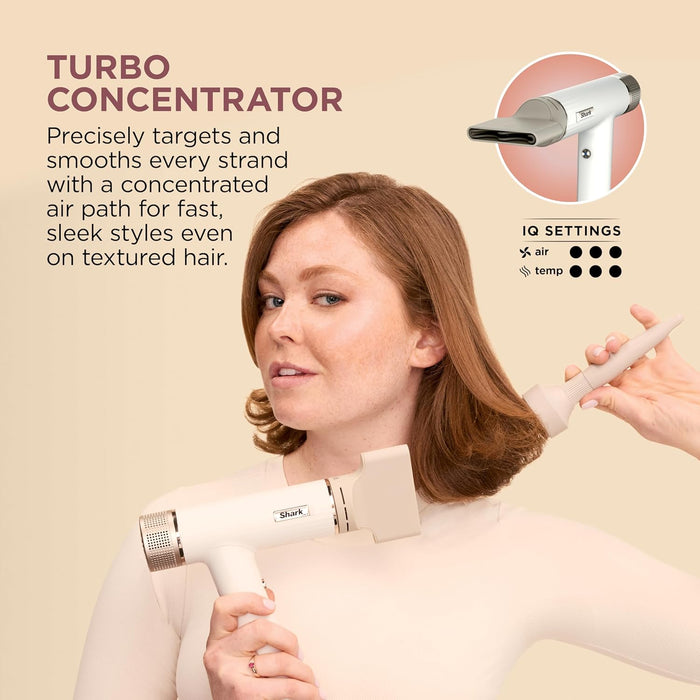 مجفف شعر شارك سبيدستايل مع ملحقات عالية الأداء وتقنية RapidGloss