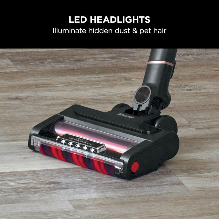 مكنسة لاسلكية شارك ستراتوس مع نظام منع تشابك الشعر وتقنية تنظيف الحيوانات الأليفة