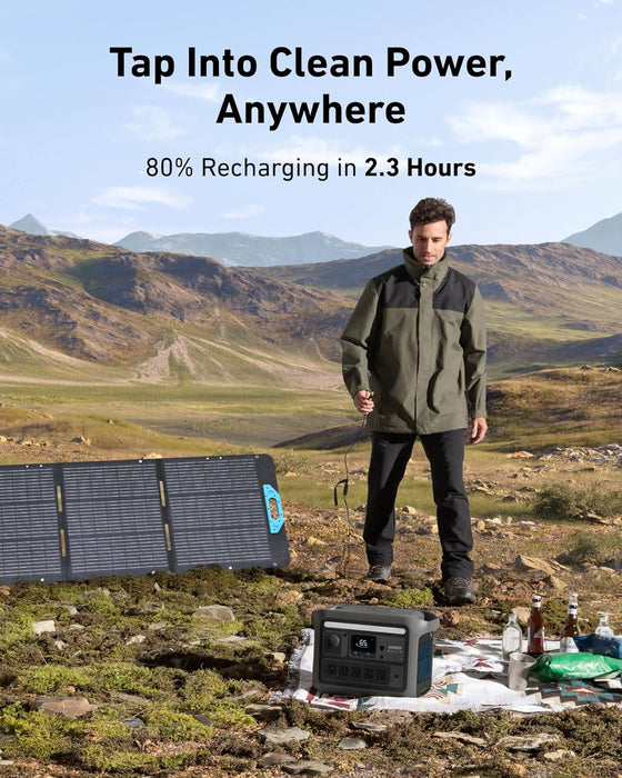 محطة طاقة محمولة 1200W لتشغيل الأجهزة في الخارج والطوارئ من Anker