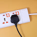 وصلة كهربائية جيباس ثلاثي المنافذ بطول ٣ أمتار وUSB للشحن السريع - جعفر شوب
