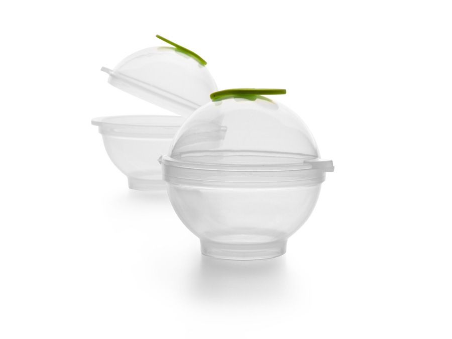 طقم قوالب ثلج كرات قطعتين 7.5 سم من Ibili