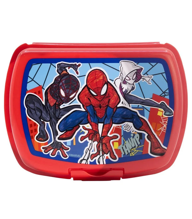 صندوق طعام للأطفال STOR Urban بتصميم Spiderman Mob Rules (خالي من BPA)
