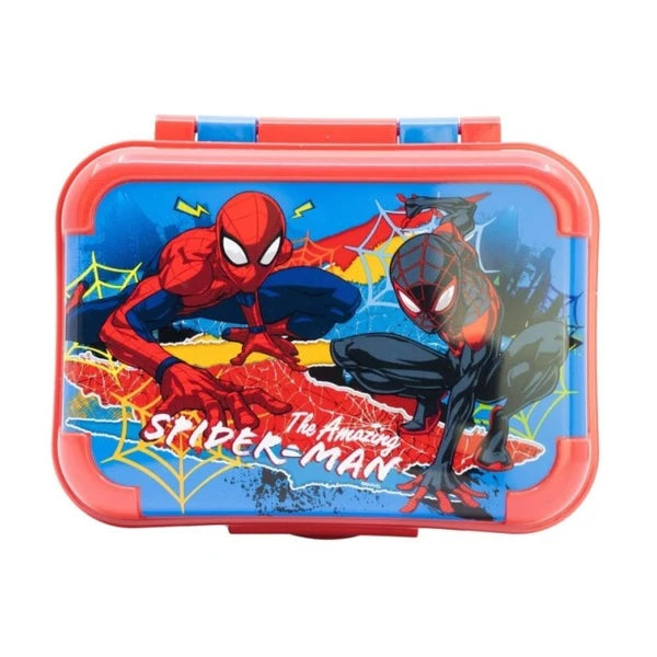 صندوق حفظ الطعام للأطفال STOR Asker بتصميم Spiderman  (خالي من BPA)