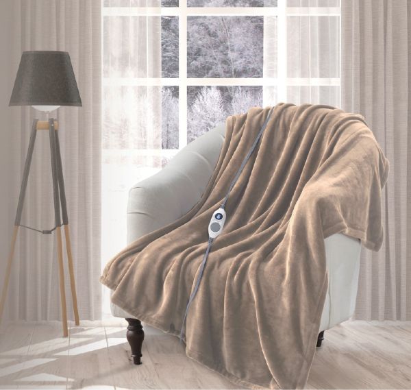 بطانية كهرباء 130*160 سم من ARMN Cozy - بيج