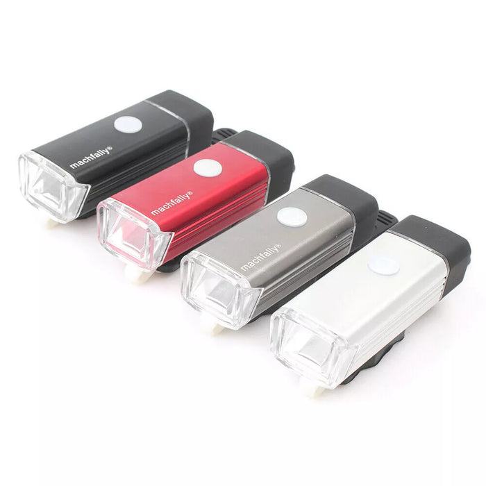 ضوء دراجة هوائية أمامي LED 5 واط من سبيكة الألمنيوم والمغنيسيوم بتقنية USB