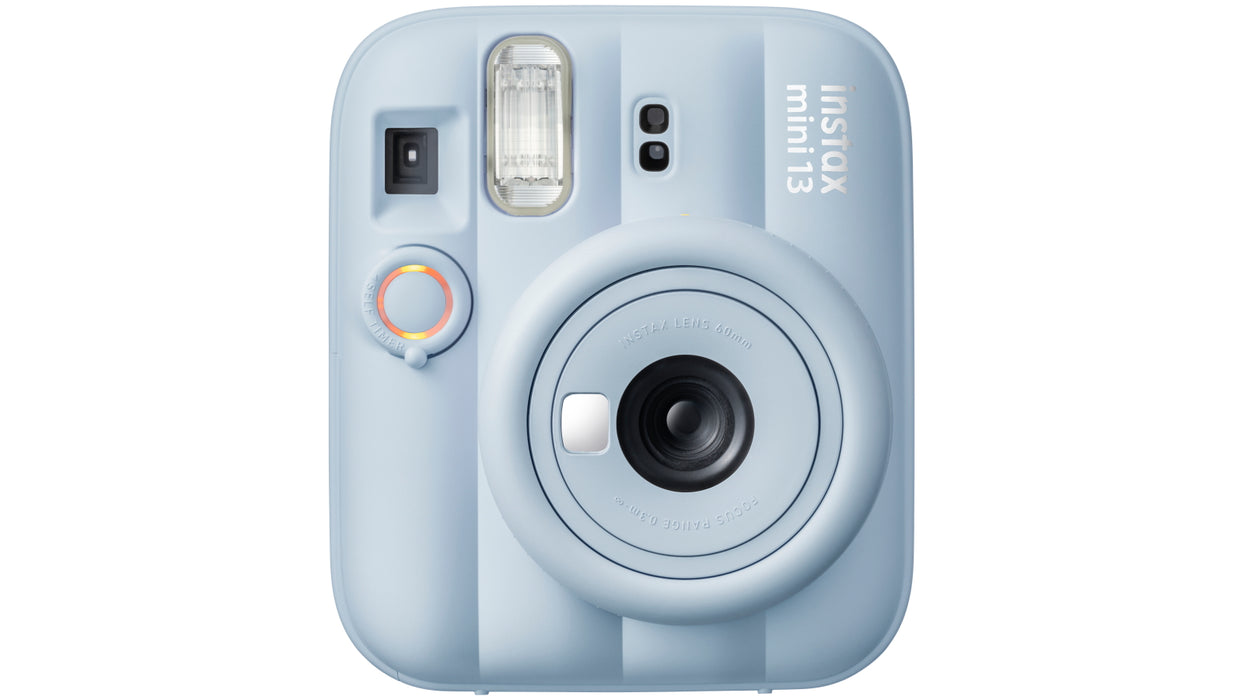 كاميرا فورية Fujifilm Instax Mini 12 بتعريض تلقائي للضوء (لون أزرق ثلجي Ice Blue)