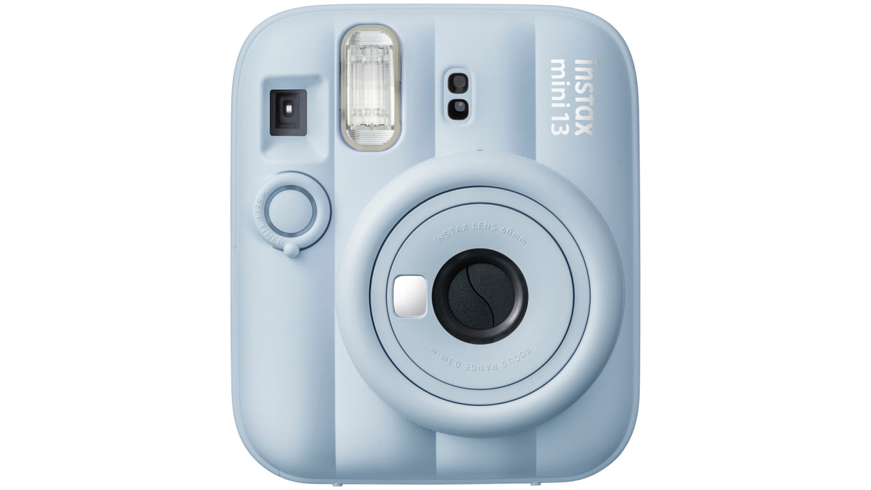 كاميرا فورية Fujifilm Instax Mini 12 بتعريض تلقائي للضوء (لون أزرق ثلجي Ice Blue)