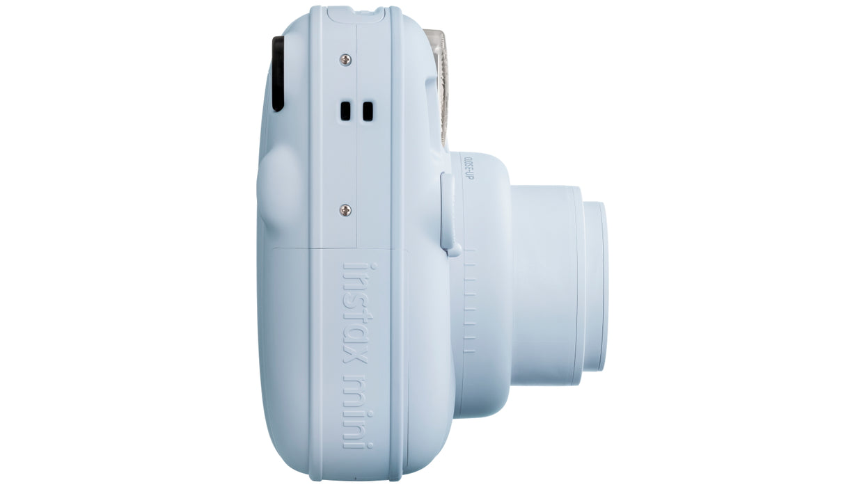 كاميرا فورية Fujifilm Instax Mini 12 بتعريض تلقائي للضوء (لون أزرق ثلجي Ice Blue)