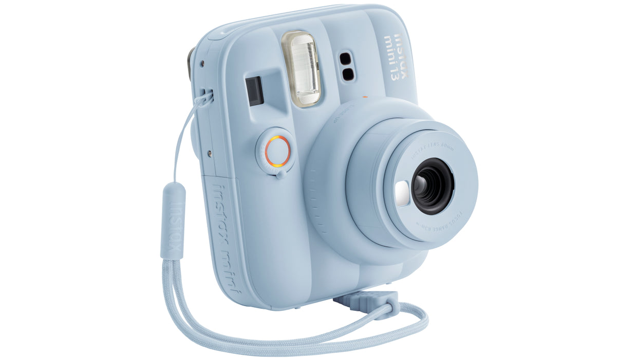 كاميرا فورية Fujifilm Instax Mini 12 بتعريض تلقائي للضوء (لون أزرق ثلجي Ice Blue)