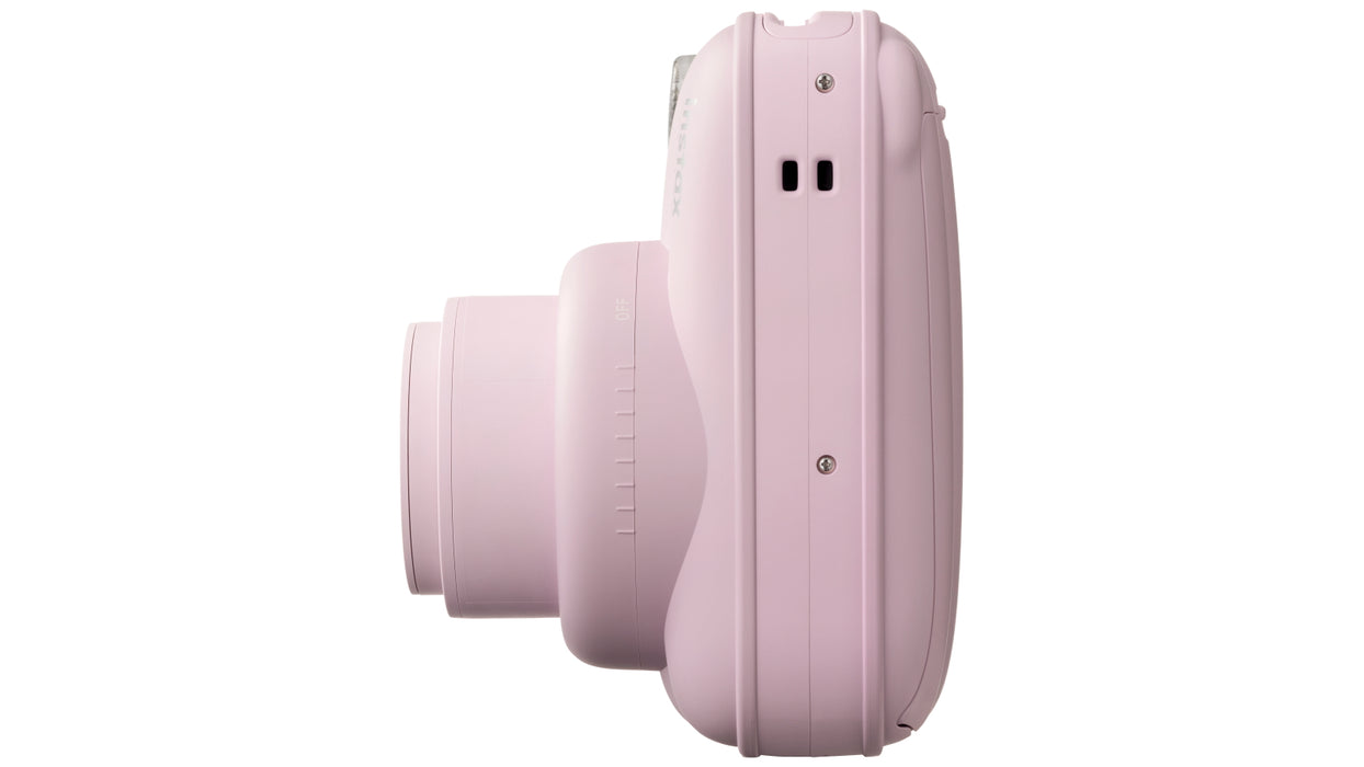 كاميرا فورية Fujifilm Instax Mini 12 بتعريض تلقائي للضوء (لون وردي Blossom Pink)