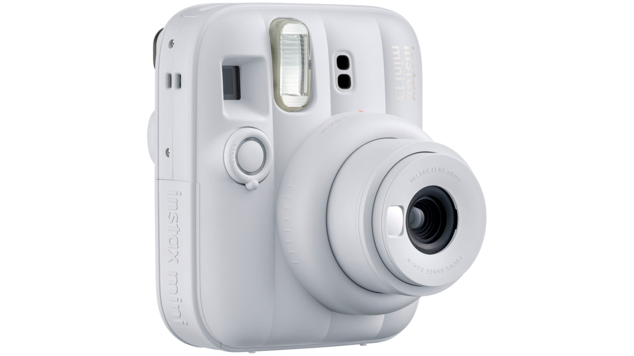 كاميرا فورية Fujifilm Instax Mini 12 بتعريض تلقائي للضوء (لون أبيض Clay White)