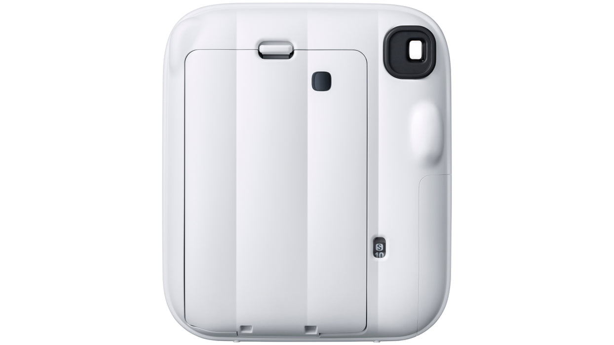 كاميرا فورية Fujifilm Instax Mini 12 بتعريض تلقائي للضوء (لون أبيض Clay White)