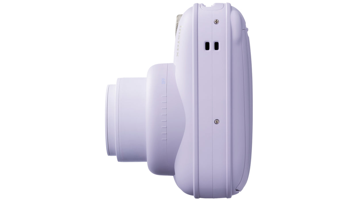 كاميرا فورية Fujifilm Instax Mini 12 بتعريض تلقائي وعداد فيلم (لون بنفسجي Lilac Purple)