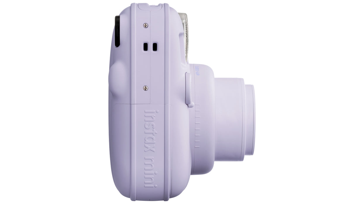 كاميرا فورية Fujifilm Instax Mini 12 بتعريض تلقائي وعداد فيلم (لون بنفسجي Lilac Purple)