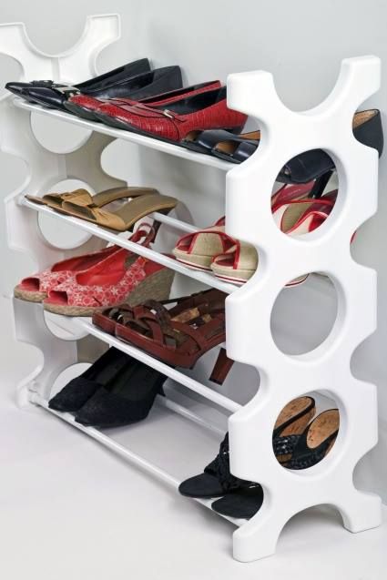 وحدة تخزين أحذية من Primanova - أبيض