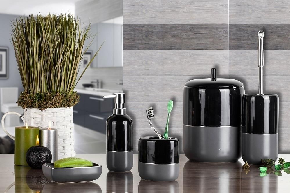 صحن للصابون من Primanova Yanki - أسود