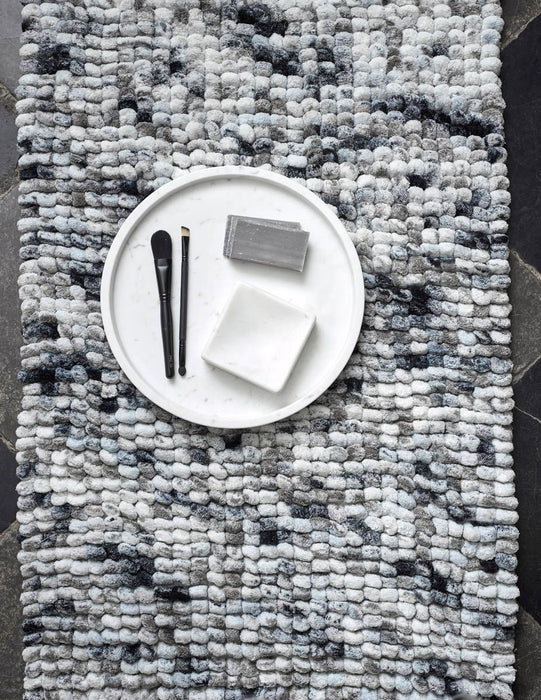 صينية مدورة من Aquanova Hammam - أبيض