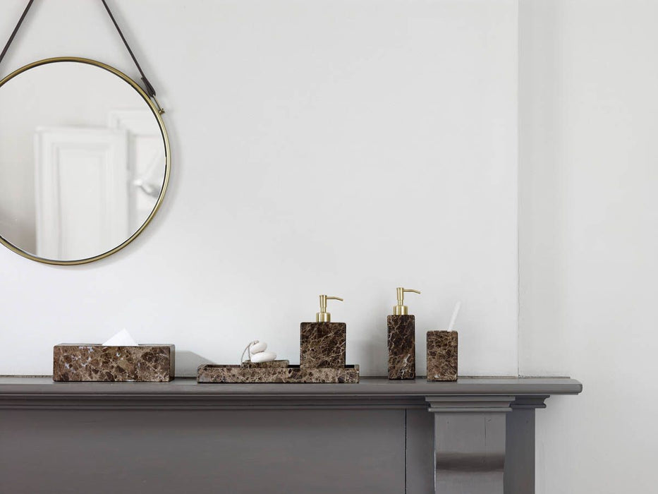 صحن للصابون من Aquanova Hammam - بني