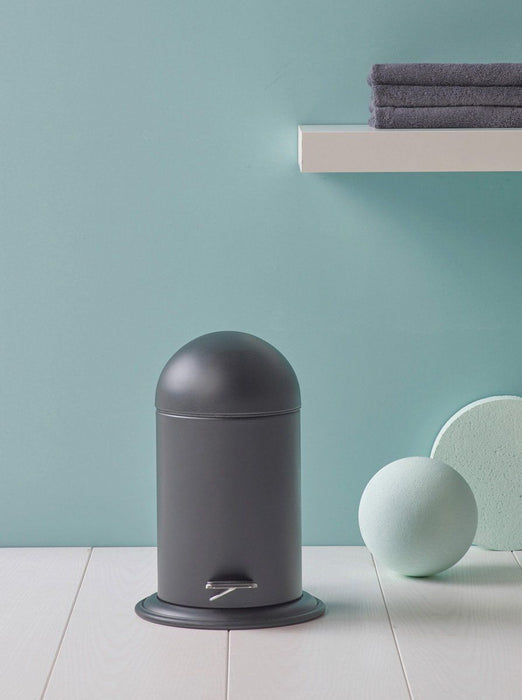 سلة قمامة 3 لتر من Aquanova Ona - رمادي داكن