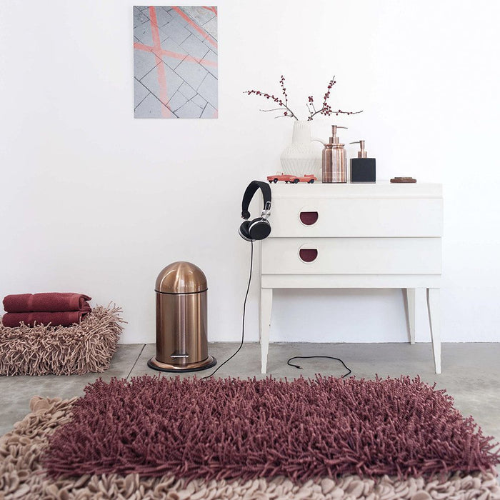 سلة قمامة 3 لتر من Aquanova Lura - نحاسي