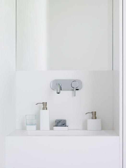 صحن صابون من Aquanova Ona - أبيض