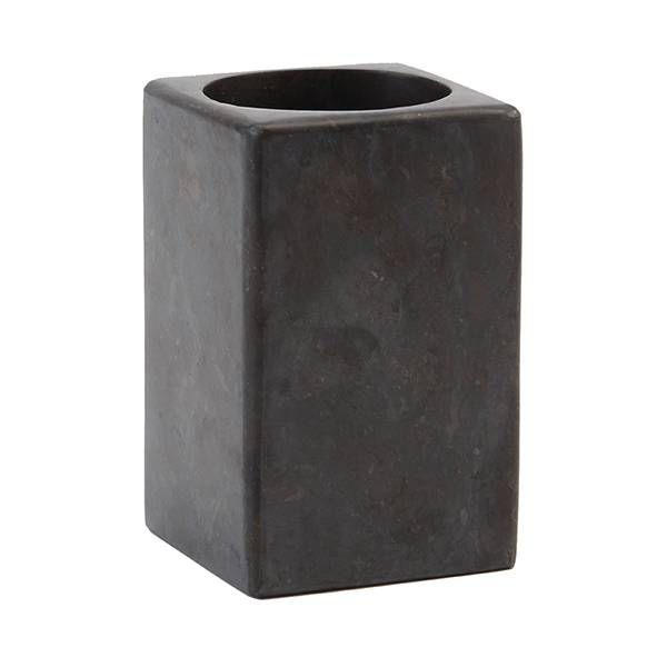 حامل فراشي أسنان من Aquanova Hammam - رمادي داكن