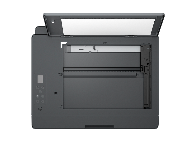 طابعة HP سمارت تانك 581 AIO بجودة طباعة عالية وخزان حبر كبير للاستخدام المنزلي والمكتبي