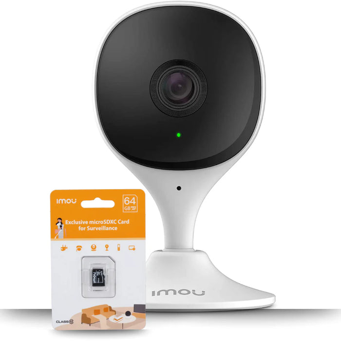 كاميرا مراقبة داخلية إيمو كيو 2 سي بدقة 1080P - واي فاي، كشف ذكي للبشر، رؤية ليلية وصوت ثنائي الاتجاه