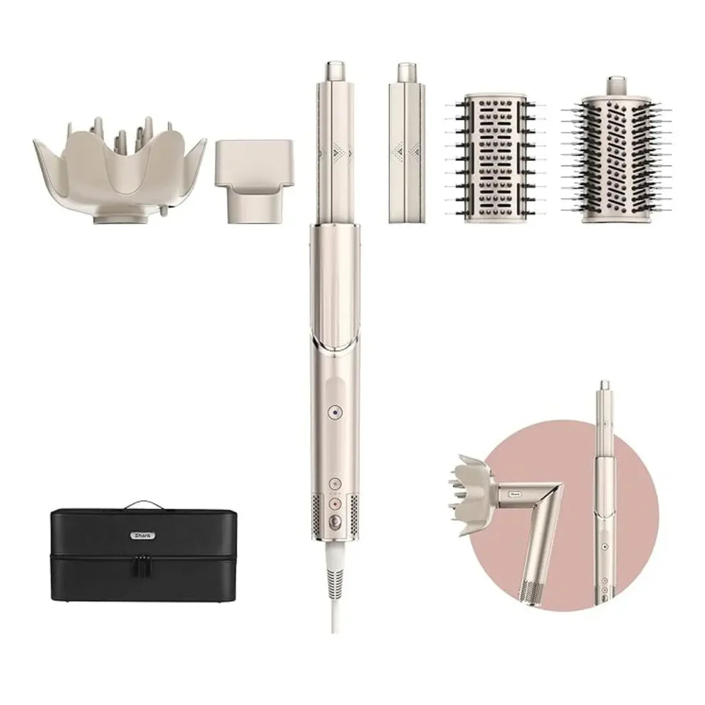 Shark FlexStyle 5-in-1 Hair Dryer and Styler HD440ME with Additional Attachments Shark FlexStyle 5-in-1 Hair Dryer and Styler HD440ME with Additional Attachments