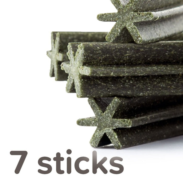 BEAPHAR Dental Cleaning Sticks for Dogs Over 10kg 7 Star Shaped Pieces Removes Plaque