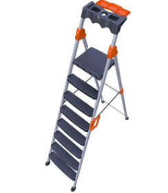 سلم حديد تركي 6 درجات من Eurostep Mensa Plus Ladder Bashiti Hardware
