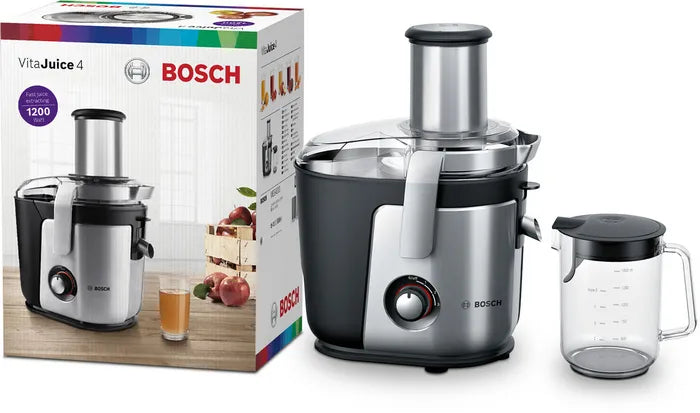 عصارة الفواكة الفضية 1200 واط من بوش Bosch